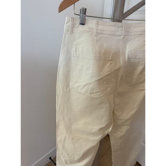 Everlane The Lightweight Straight Leg Crop Off White Size 14 - Picture 10 of 15